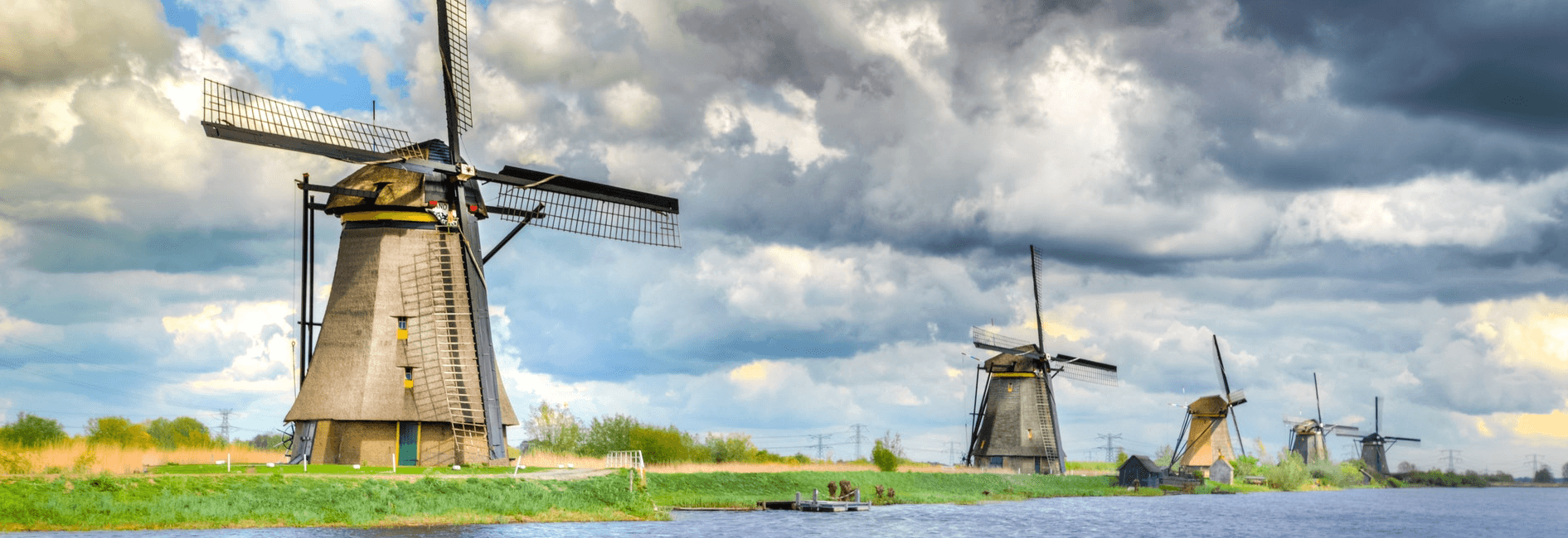 Kinderdijk in the Netherlands