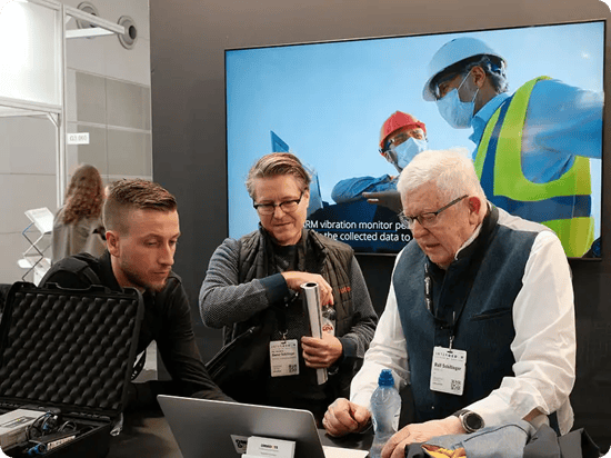 Monitoring-Ausrüstung für Baustellen, entwickelt für reale Monitoring-Workflows