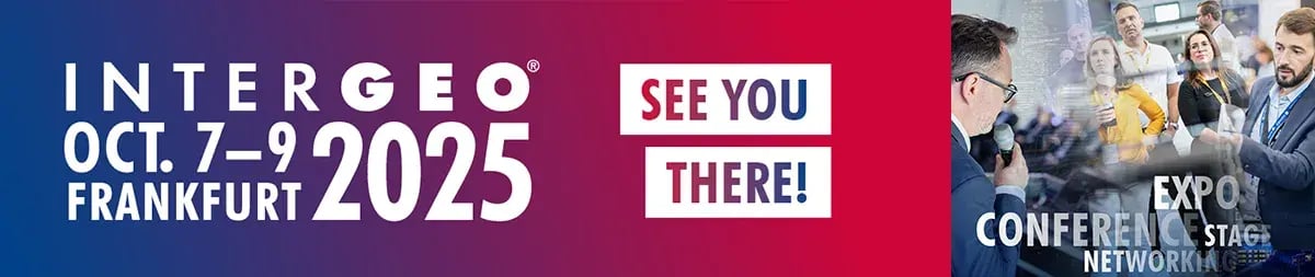 Visit us at INTERGEO 2025 Frankfurt