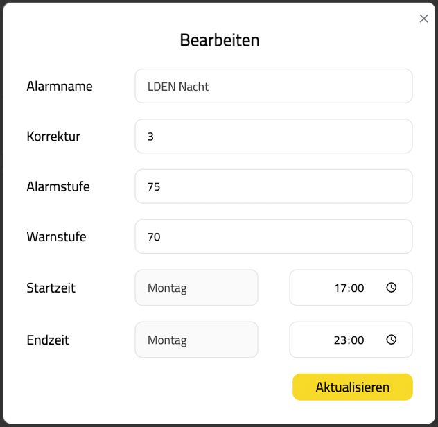 5-Set up your corrections [DE]