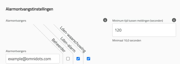 7-Configure the alarm recipients [NL]