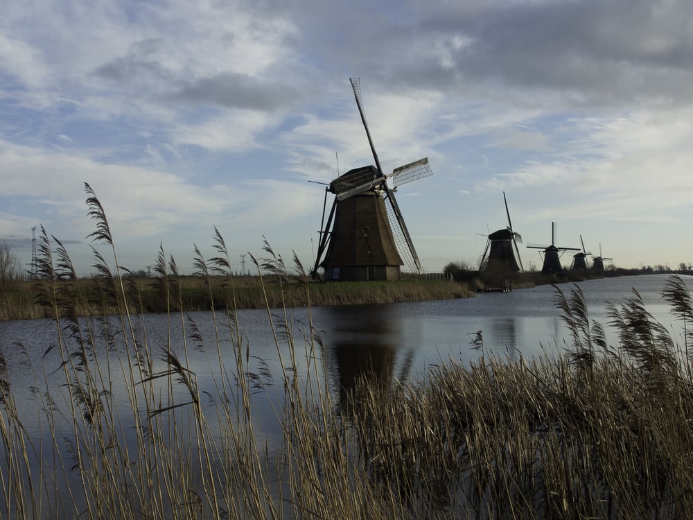 Kinderdijk in the Netherlands