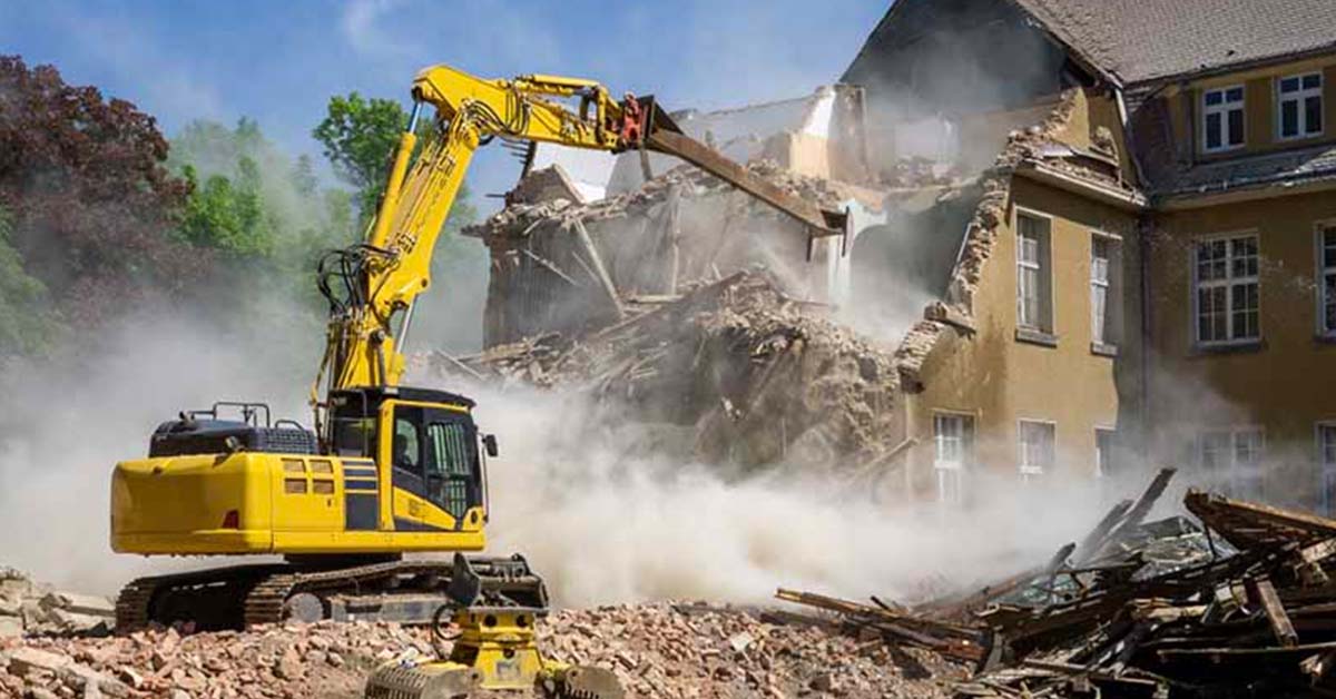 construction vibration monitoring in demolition work
