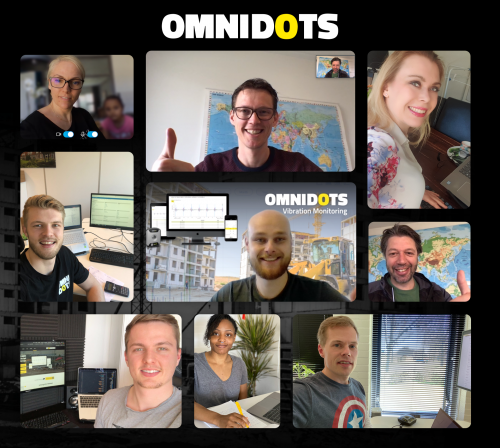 Omnidots werkt thuis