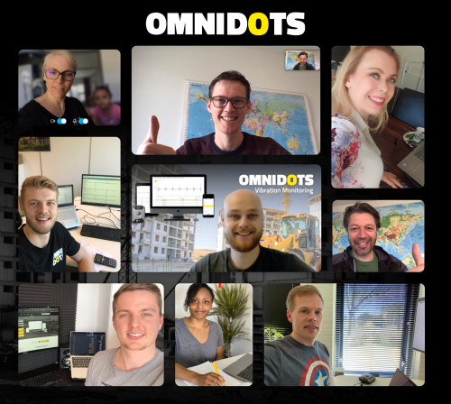 Omnidots werkt thuis in coronatijd