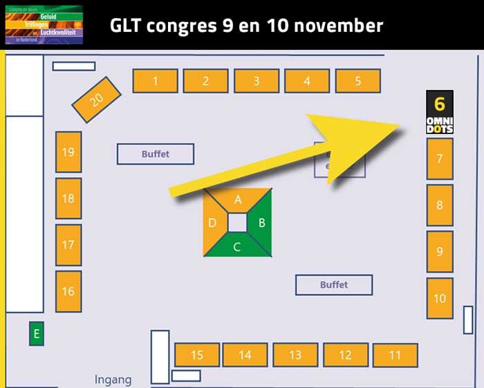 Omnidots GLT congress en beurs stand 6