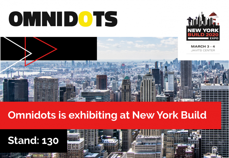 Omnidots exhibits at the New York Build