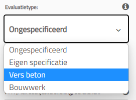 Richttlijn dropdown